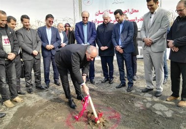 مراسم کلنگ‌زنی ساختمان جدید فدراسیون دوچرخه‌سواری + تصاویر
