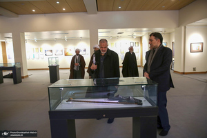 بازدید وزیر اسبق فرهنگ و ارشاد اسلامی از رویدادهای فرهنگی و هنری بر آستان آفتاب