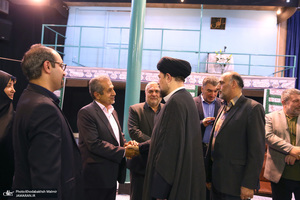 دیدار اعضای شورای مرکزی حزب اعتماد ملی با سید حسن خمینی