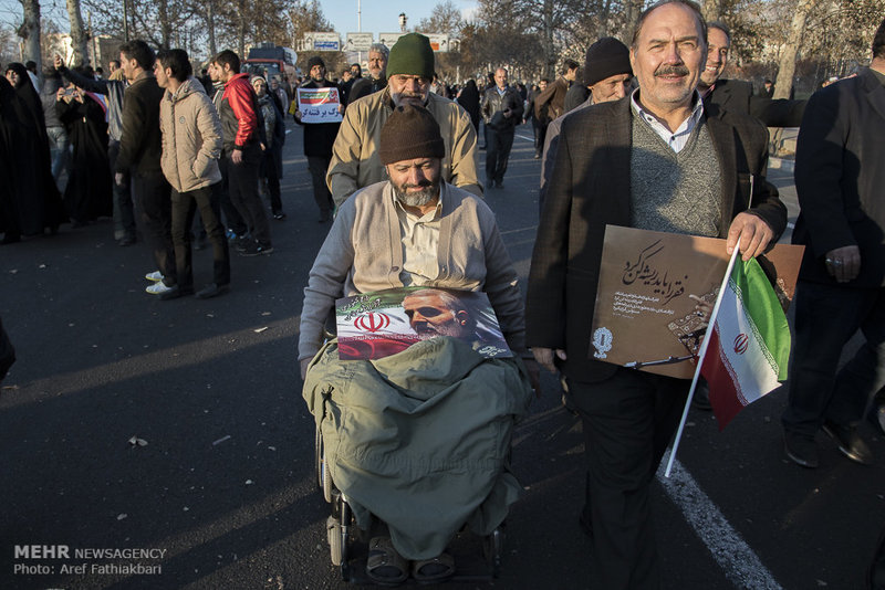 تجمع و راهپیمایی مردمی در اعتراض به آشوب های اخیر در استان 