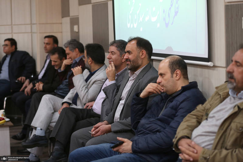 حضور سید حسن خمینی در گردهمایی علمی به مناسبت هفته پژوهش در پژوهشکده امام خمینی(س) و انقلاب اسلامی