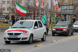 راهپیمایی 22 بهمن در خمین