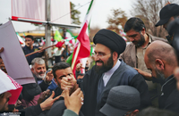 حضور سیدعلی خمینی در 22 بهمن 1404 قم