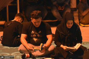 احیای شب نوزدهم ماه مبارک رمضان در گلزار شهدای بهشت زهرا (س)