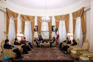 دیدار دبیرشورای عالی امنیت ملی با وزیر خارجه انگلیس