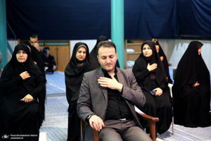 مراسم عزاداری به مناسبت سالروز شهادت امام جعفر صادق(ع) در حسینیه جماران