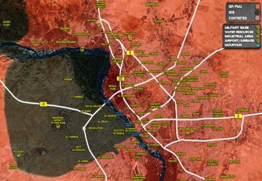 ادامه پیشروی نیروهای عراقی در غرب موصل