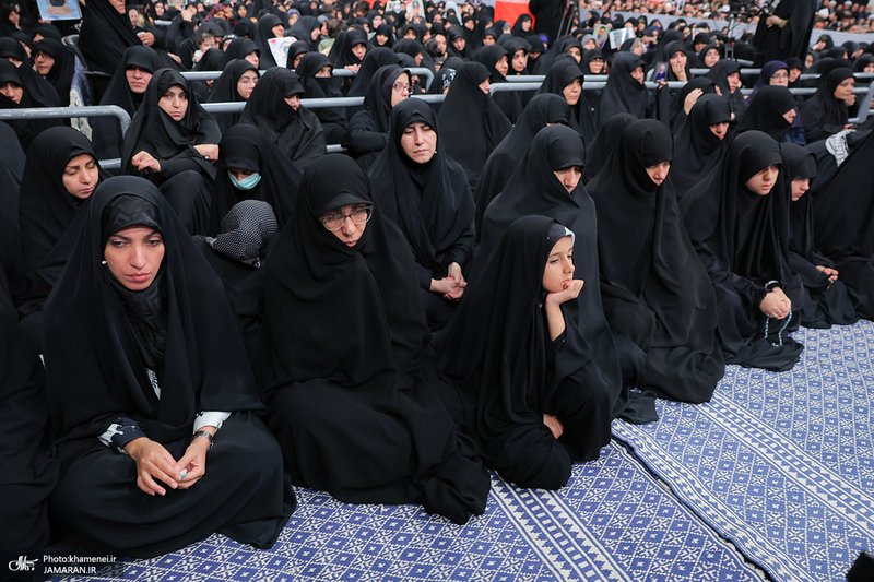 مراسم بزرگداشت شهدای جنگ تحمیلی اخیر با حضور و سخنرانی رهبر معظم انقلاب