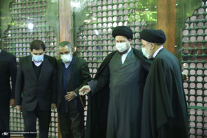 تجدید میثاق رئیس جمهور و اعضای دولت با آرمان های حضرت امام (س)