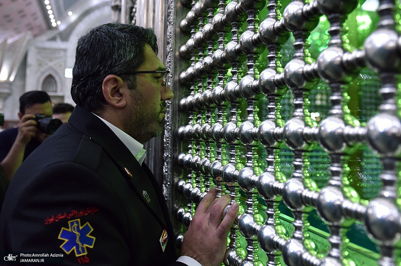 تجدید میثاق مدیران اورژانس استان تهران با آرمان های حضرت امام خمینی (س)