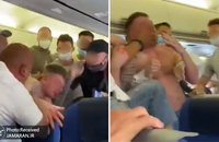 دعوا در هواپیمای هلند