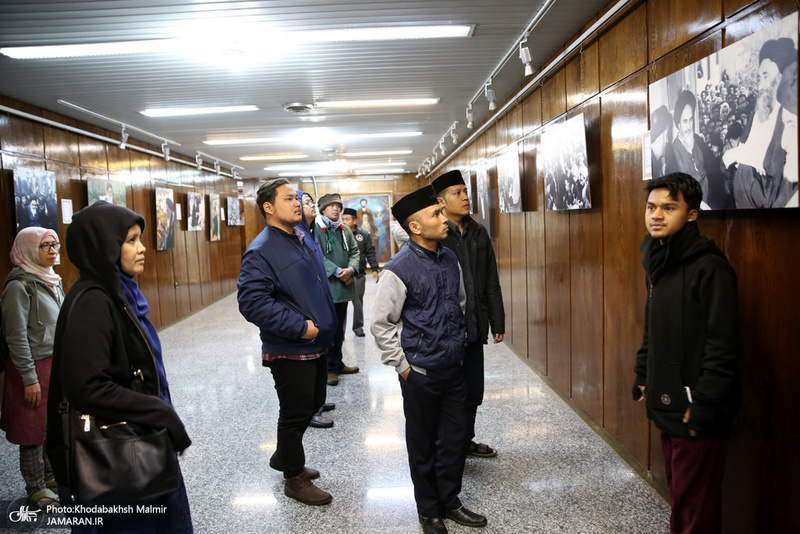 بازدید گردشگران خارجی از جماران