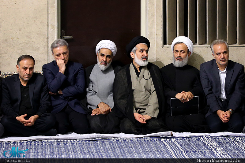 عزاداری اربعین حسینی با حضور هیئت‌های دانشجویی در حسینیه امام خمینی