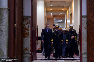 مراسم تجدید میثاق فرماندهان و کارکنان نیروی دریایی با بنیان‌گذار جمهوری اسلامی ایران