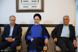 دید و بازدید نوروزی سید محمد خاتمی -3