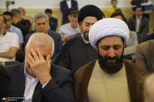 مراسم افتتاح حسینیه آیت الله العظمی بروجردی (ره) در شهر سامرا