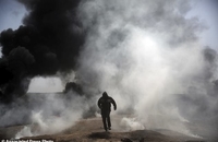 تظاهرات غزه