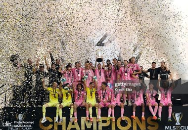 قهرمانی اینترمیامی در MLS/سنگ تمام مسی برای خداحافظی دوستان+ گزارش تصویری
