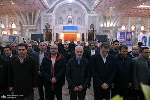 تجدید میثاق مدیران و معاونین شرکت آب و فاضلاب تهران با آرمان حضرت امام خمینی (س)