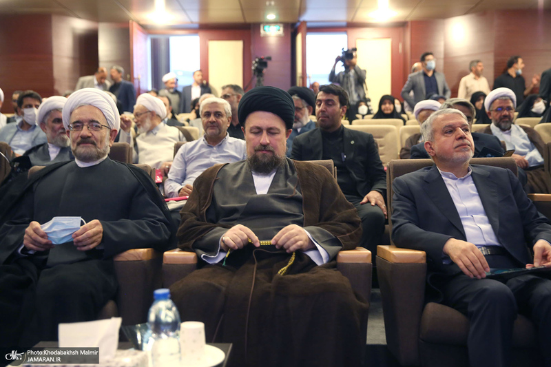 دیدار رئیس و کارکنان موسسه‎ تنظیم و نشر آثار امام خمینی با سید حسن خمینی