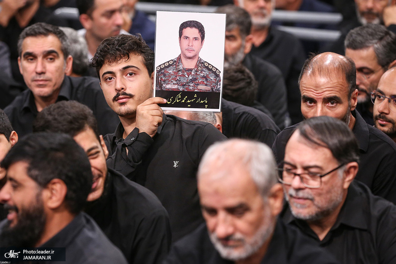 مراسم عزاداری شهادت امام رضا (ع) در حسینیه امام خمینی