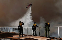 آتش سوزی در لس آنجلس آتش سوزی در کالیفرنیا (11)