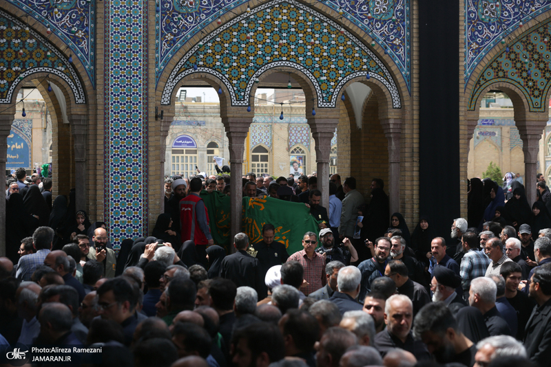 مراسم تشییع شهید محمد مهدی طهرانچی