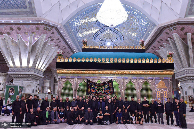 عزادارای روز تاسوعا در حرم امام خمینی (س)