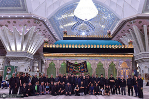 عزادارای روز تاسوعا در حرم امام خمینی (س)