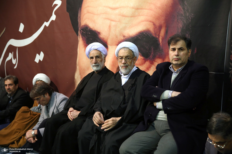مراسم ختم مرحوم حجت الاسلام و المسلمین صالحی منش در حسینیه جماران