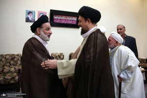 دیدار میهمانان سی و ششمین کنفرانس وحدت اسلامی با سید حسن خمینی