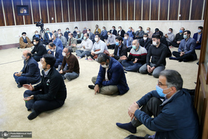 مراسم سالروز میلاد حضرت زهرا(س) و امام خمینی(ره) در موسسه تنظیم و نشر آثار امام(ره)