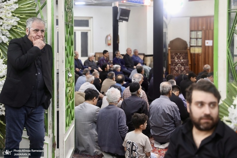 مراسم ختم مادر رسول صدرعاملى