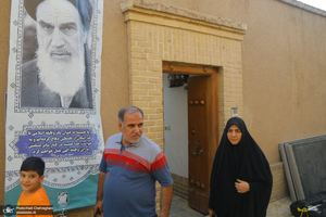 حال و هوای بیت حضرت امام خمینی (س) در قم در روز 14 خرداد‎