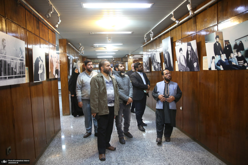 بازدید جمعی از اساتید زبان فارسی از کشورهای هند، و سریلانکا از جماران