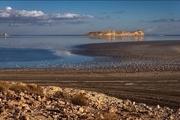 تراز دریاچه ارومیه کاهش پیدا کرد