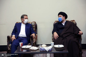 تجدید میثاق رئیس جمهور و اعضای هیأت دولت با آرمان‌های حضرت امام(س)