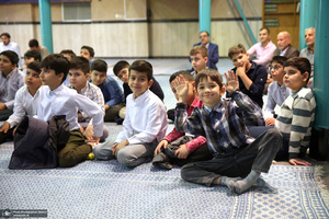 بازدید دانش آموزان مدرسه پیام امام (ره) از جماران