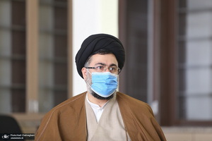 دیدار سید حسن خمینی با آیت الله العظمی جوادی آملی