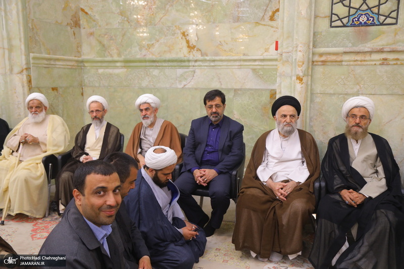 مراسم شانزدهمین سالگرد ارتحال آیت الله بهجت‎ (ره) در قم