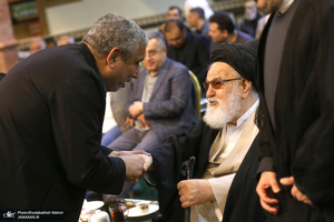 مراسم یاد بود حاجیه خانم صدیقه محمدی هشترودی خواهر همسر حجت الاسلام والمسلمین سید مهدی امام جمارانی