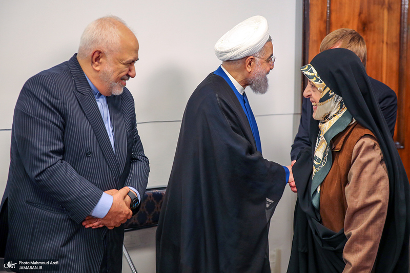 دیدار نوروزی سیاسیون با حسن روحانی