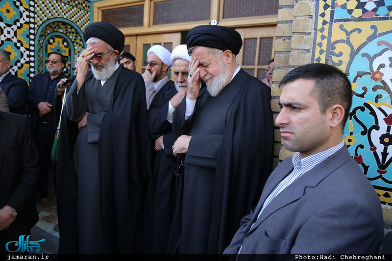 مراسم تشییع و خاکسپاری حجت الاسلام و المسلمین حسن قرهی(ره)