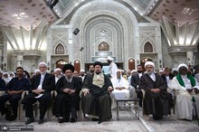 تجدید میثاق مهمانان سی و نهمین اجلاس وحدت اسلامی با آرمان‌های امام خمینی(س) -2