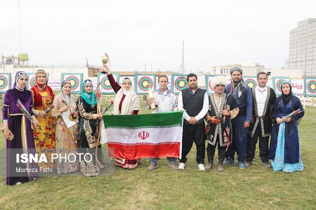 تیم کمان سنتی ایران الف قهرمان شد