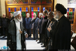 مراسم ختم مادر حجت الاسلام و المسلمین محتشمی پور در مسجد نور-2