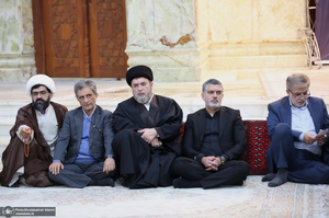 مراسم چهاردهمین سالگرد رحلت همسر امام خمینی و سی‌امین سالگرد ارتحال مرحوم حاج سیداحمد خمینی (ره)