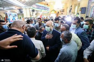 حضور رئیس مجلس شورای اسلامی در انتخابات 1400 