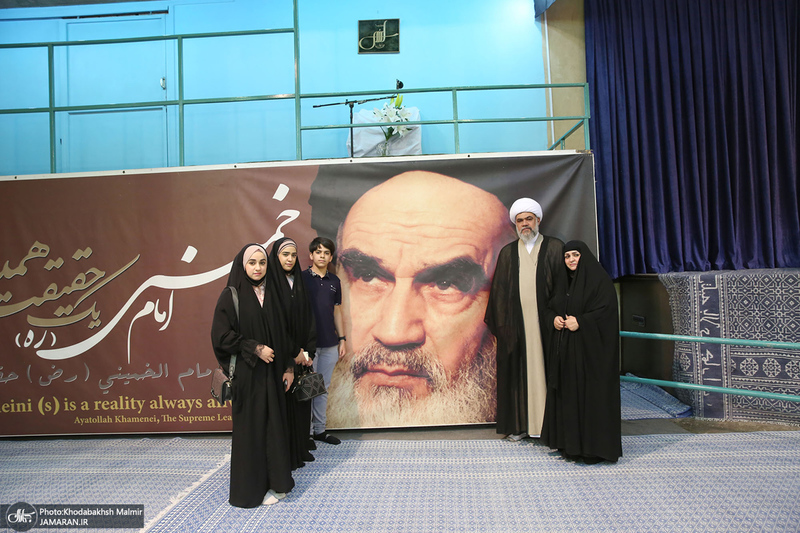 بازدید نماینده آیت الله العظمی یعقوبی از جماران / قیس طایی