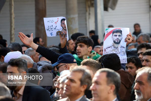 تصاویر/ تشییع پیکر شهدای حوادث اخیر در شهرهای مختلف ایران
